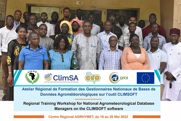 Regional Training workshop for National Database Managers on Climsoft,Niamey,16-20 May 2022